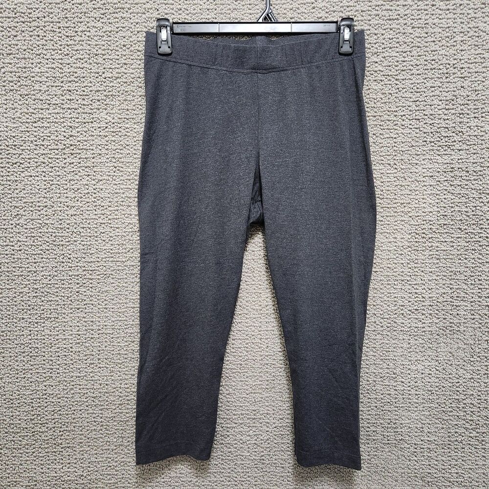 OLD NAVY Women's Gray Heather Capri Leggings Size L